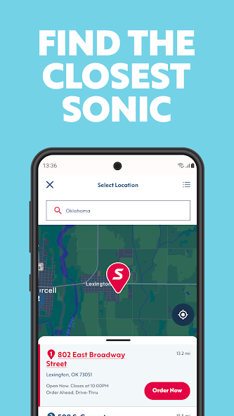 sonic location