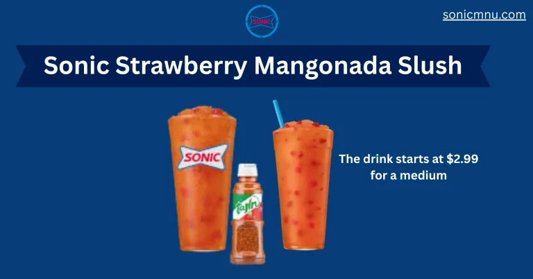 Sonic Strawberry Mangonada Slush