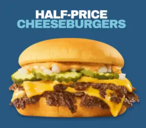 what Sonic Specials Today – Best Sonic Deals in April 2025 2 Half Price Sonic Cheeseburgers 300x263 1