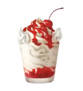 Sonic Ice Cream Menu 3 Strawberry Sundae