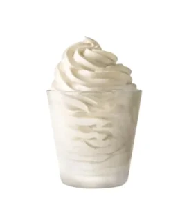 Sonic Ice Cream Menu 4 Vanilla Cup