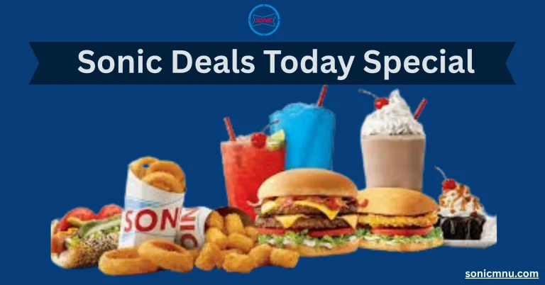 sonic Deals today special