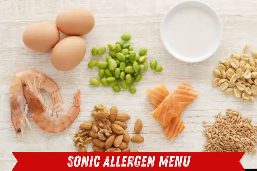Sonic Allergen Menu Guide With Dairy free and Safe Food Option 2025 1 Sonic Allergen Menu