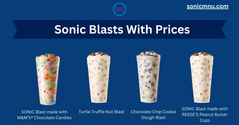 Sonic Blasts With Prices