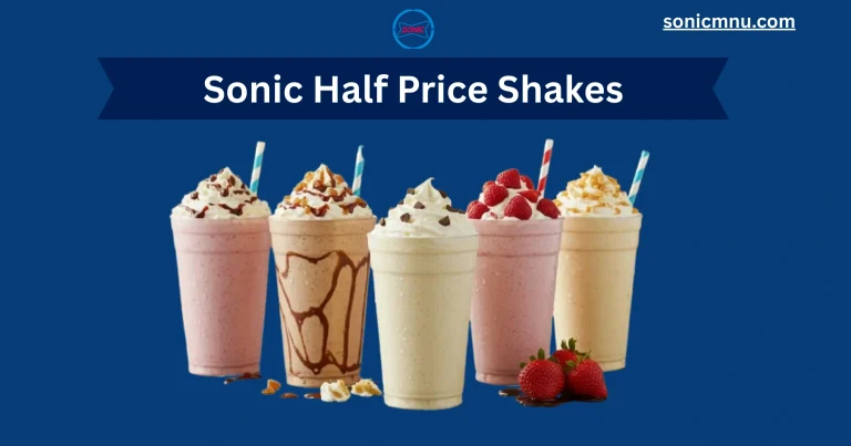 sonic half price shakes