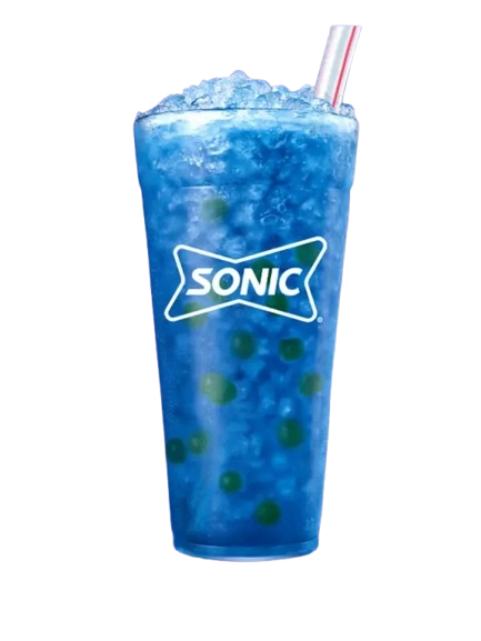 Sonic Blue Burst Slush